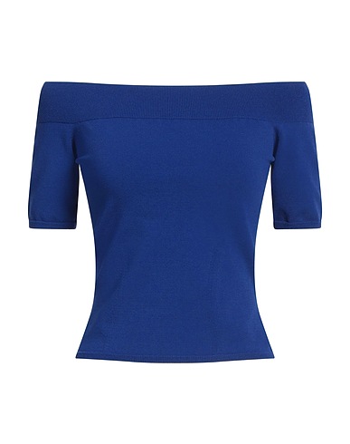 MCQUEEN Pullover Blu 83% Viscosa, 17% Poliestere