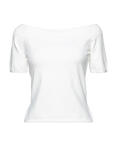 MCQUEEN Jumper White 83% Viscose, 17% Polyester