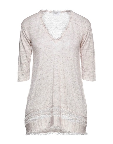 BALLANTYNE Pullover Beige 70% Leinen, 30% Viskose