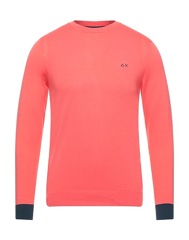 SUN 68 Jumper Coral 100% Cotton