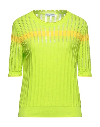 KASH Pullover Verde lime 100% Cotone