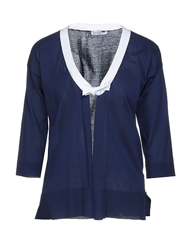 KASH Cardigan Blue 100% Cotton