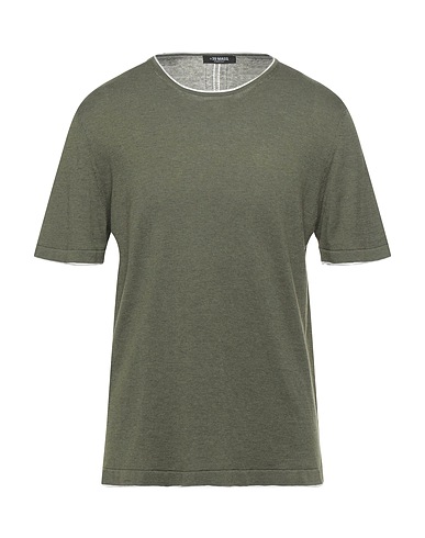 +39 MASQ Jumper Military green 100% Cotton