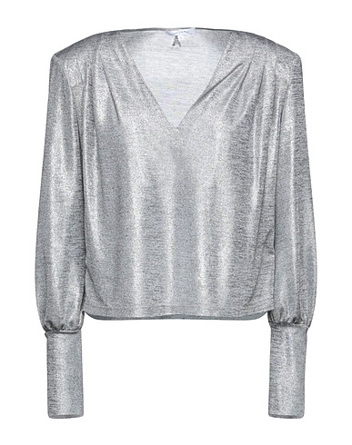 PATRIZIA PEPE Jumper Silver 95% Polyester, 5% Elastane