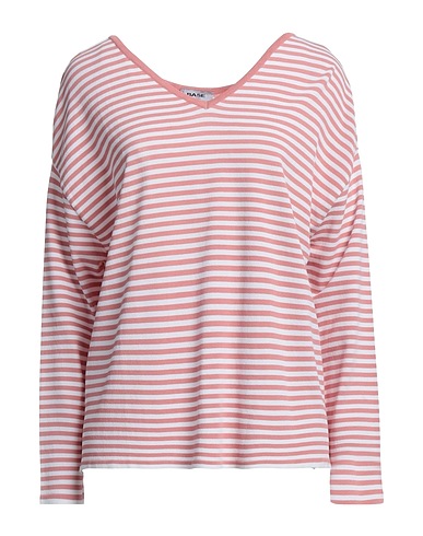 BASE MILANO Jumper Pink 80% Viscose, 20% Polyamide
