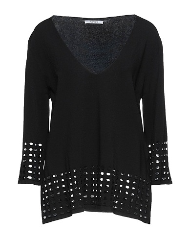 KANGRA Sweater Black 83% Viscose, 17% Polyester