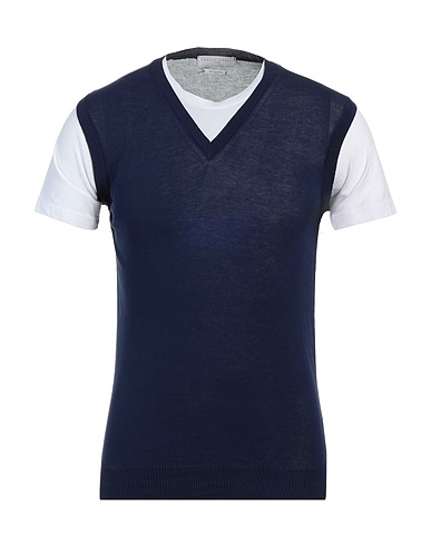 DANIELE FIESOLI Sweater Navy 100% Cotton