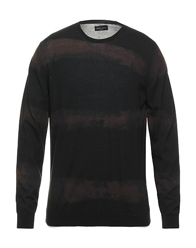 ROBERTO COLLINA Jumper Black 100% Cotton