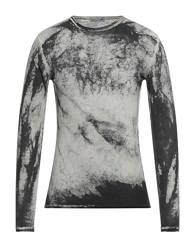 DANIELE ALESSANDRINI HOMME Jumper Ivory 100% Cotton