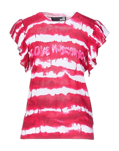 LOVE MOSCHINO Pullover Porpora 100% Cotone