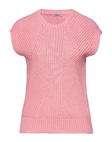CAPPELLINI by PESERICO Jumper Pink 69% Cotton, 31% Polyamide