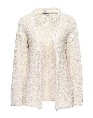 ALPHA STUDIO Cardigan Ivory 100% Cotton