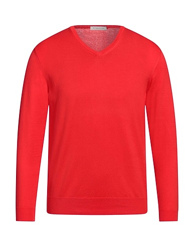 ROSSOPURO Jumper Red 100% Cotton