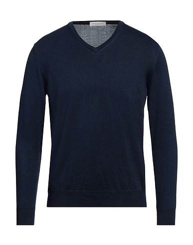 ROSSOPURO Sweater Navy 100% Cotton