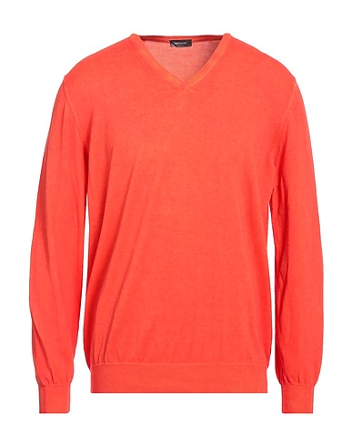 ROSSOPURO Sweater Orange 100% Cotton