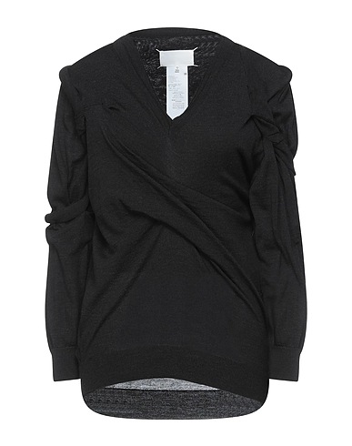 MAISON MARGIELA プルオーバー チャコール ウール 100%