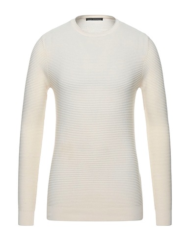 DANIELE ALESSANDRINI Pullover Avorio 100% Cotone