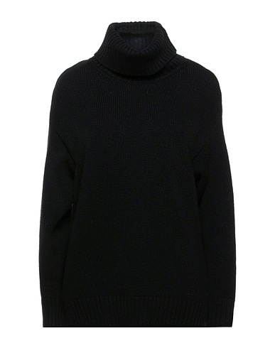 VALENTINO GARAVANI Polo neck Black 73% Virgin Wool, 27% Cashmere, Wool, Polyamide, Polyester