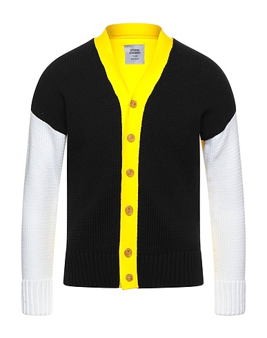 OPENING CEREMONY Cardigan Noir 60% Coton, 40% Polyamide, Polypropylène