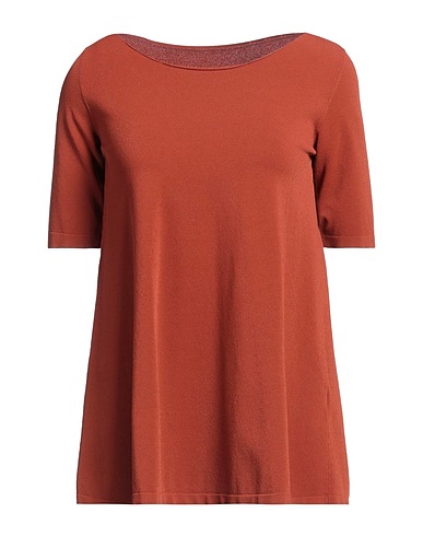 ROBERTO COLLINA Pullover Braun 83% Viskose, 17% Polyester