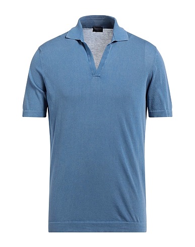 DRUMOHR Jumper Slate blue 100% Cotton