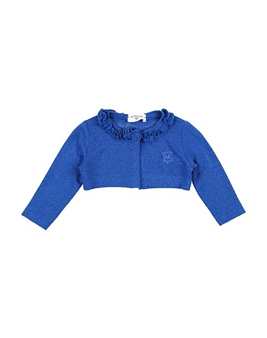 MONNALISA Shrug Bright blue 79% Viscose, 12% Polyamide, 6% Elastane, 3% Polyester