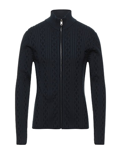 DOLCE&GABBANA Cardigan Midnight blue 55% Silk, 45% Cotton