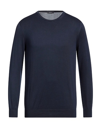 ROSSOPURO Sweater Navy 100% Cotton