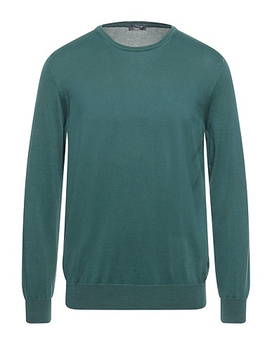 ROSSOPURO Sweater Dark green 100% Cotton