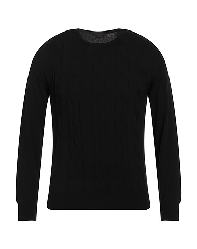 HōSIO Jumper Black 55% Viscose, 25% Cotton, 16% Acrylic, 4% Polyester