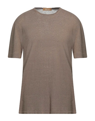 OBVIOUS BASIC Pullover Khaki 69% Viscosa, 31% Lino