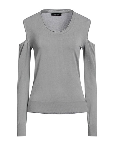ALPHA STUDIO Pullover Grigio 63% Viscosa, 37% Poliammide