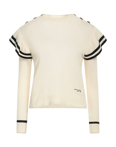 PHILOSOPHY di LORENZO SERAFINI Cashmere blend Off white 100% Cashmere