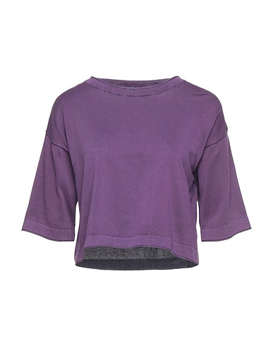 ALPHA STUDIO Jumper Purple 100% Cotton