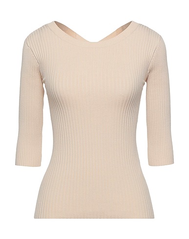 MAJE Jumper Beige 74% Viscose, 26% Polyester
