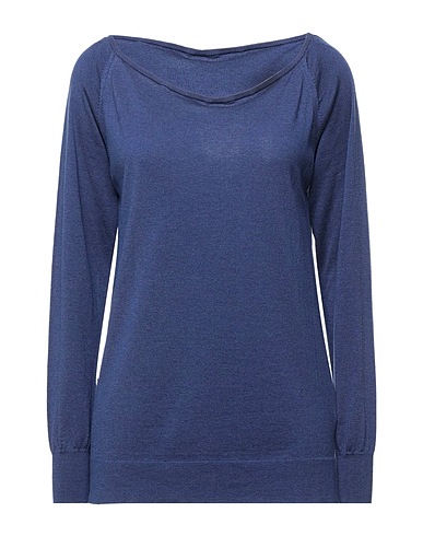 ALPHA STUDIO Sweater Blue 55% Mulberry silk, 45% Cotton