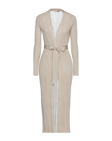GENTRYPORTOFINO Cardigan Sand 80% Viscose, 20% Polyester
