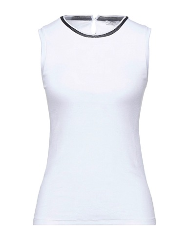 PESERICO Jersey Blanco 94% Algodón, 6% Elastán, Poliéster