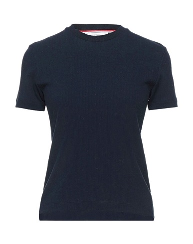 THOM BROWNE Jumper Midnight blue 100% Cotton, Elastane