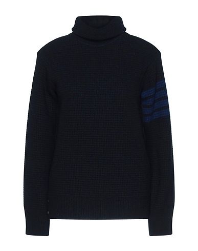THOM BROWNE Turtleneck Midnight blue 85% Wool, 15% Cashmere