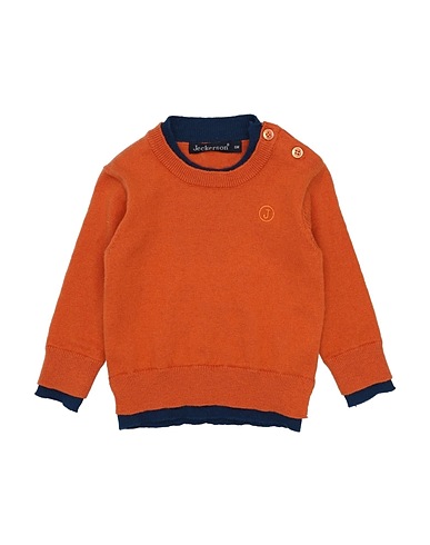 JECKERSON Sweater Orange 49% Wool, 49% Cotton, 2% Nylon