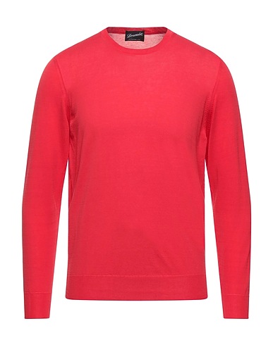 DRUMOHR Jumper Red 100% Cotton