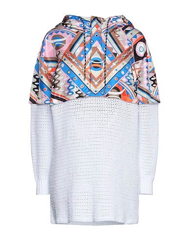 PUCCI Sweater Blue 100% Polyester, Cotton