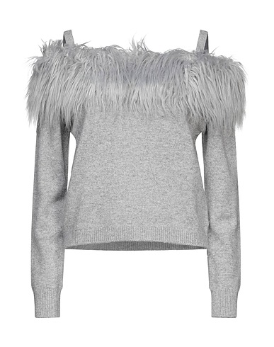 BE BLUMARINE Jumper Grey 100% Acrylic, Wool, Viscose, Polyamide, Elastane