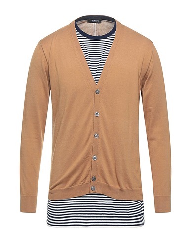 +39 MASQ Pullover Khaki 100% Cotone