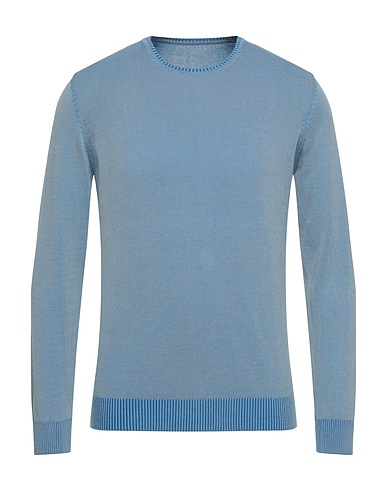 JURTA Pullover Celeste 100% Cotone