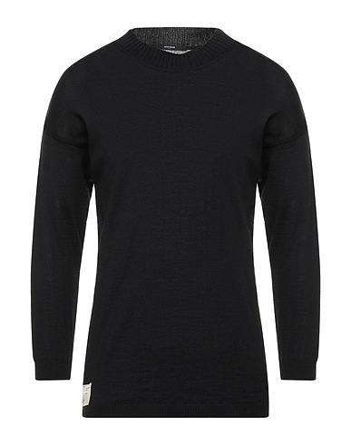 TAKESHY KUROSAWA Pullover Nero 50% Lana Merino, 50% Acrilico