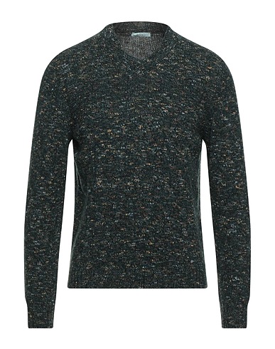 BLOCK23 Jumper Dark green 53% Wool, 34% Cotton, 13% Polyamide