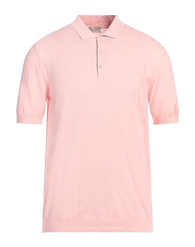 ALTEA Sweater Light pink 55% Linen, 45% Cotton