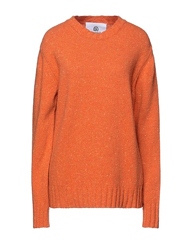 EVEN IF Jumper Orange 80% Lambswool, 20% Nylon